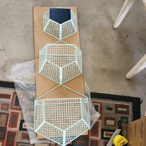 Target Mint Green Geometric Nesting Baskets (Set of 3)